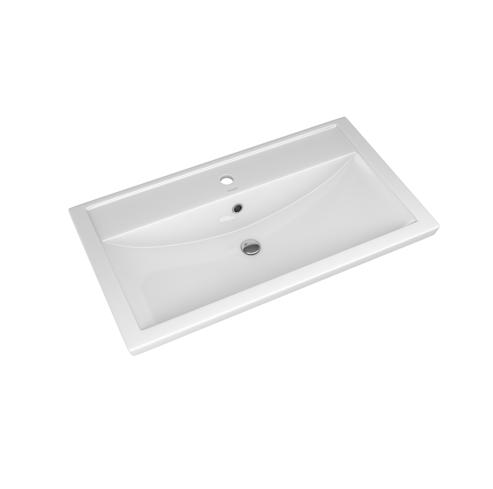 ROSA FURNITURE BASIN FOSTER 80CM WHITE