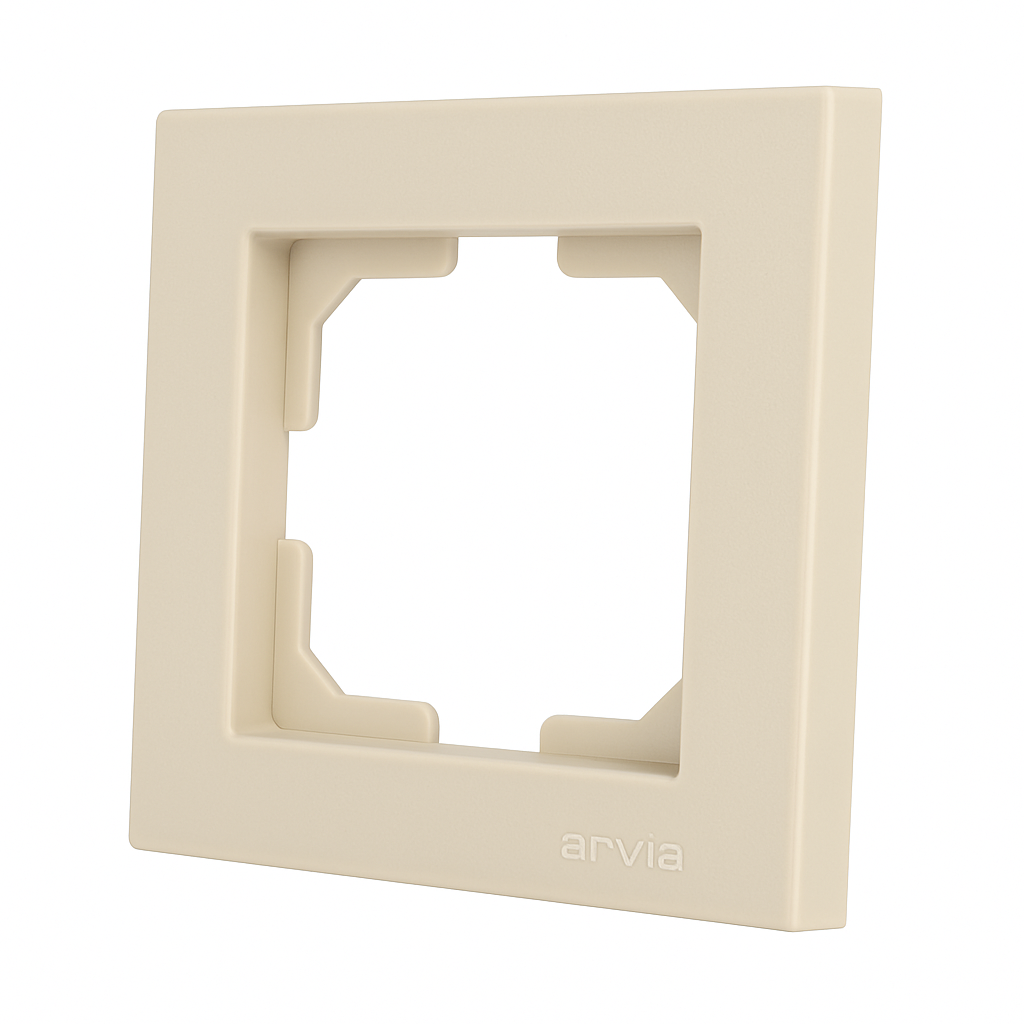 Minimalist Beige Wall Plate Frame