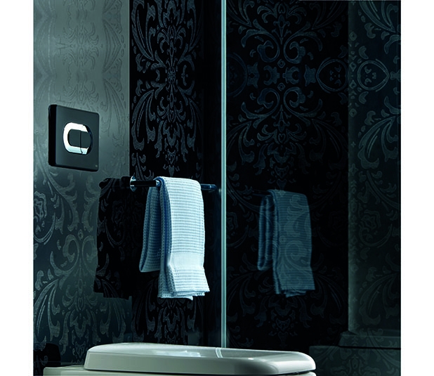 OLI 640097 PUSH BUTTON SALINA BLACK SOFT TOUCH, FOR 885055 PNEUMATIC (3)