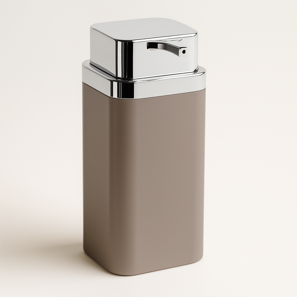 20250620_1343_Elegant Soap Dispenser_remix_01jy6bgh0ee0cr6n7423yagyw1