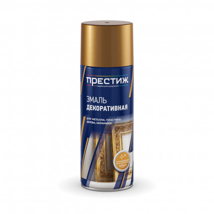 PRESTIJ SPRAY ENAMEL HEAT RESISTANT SILVER 425ML