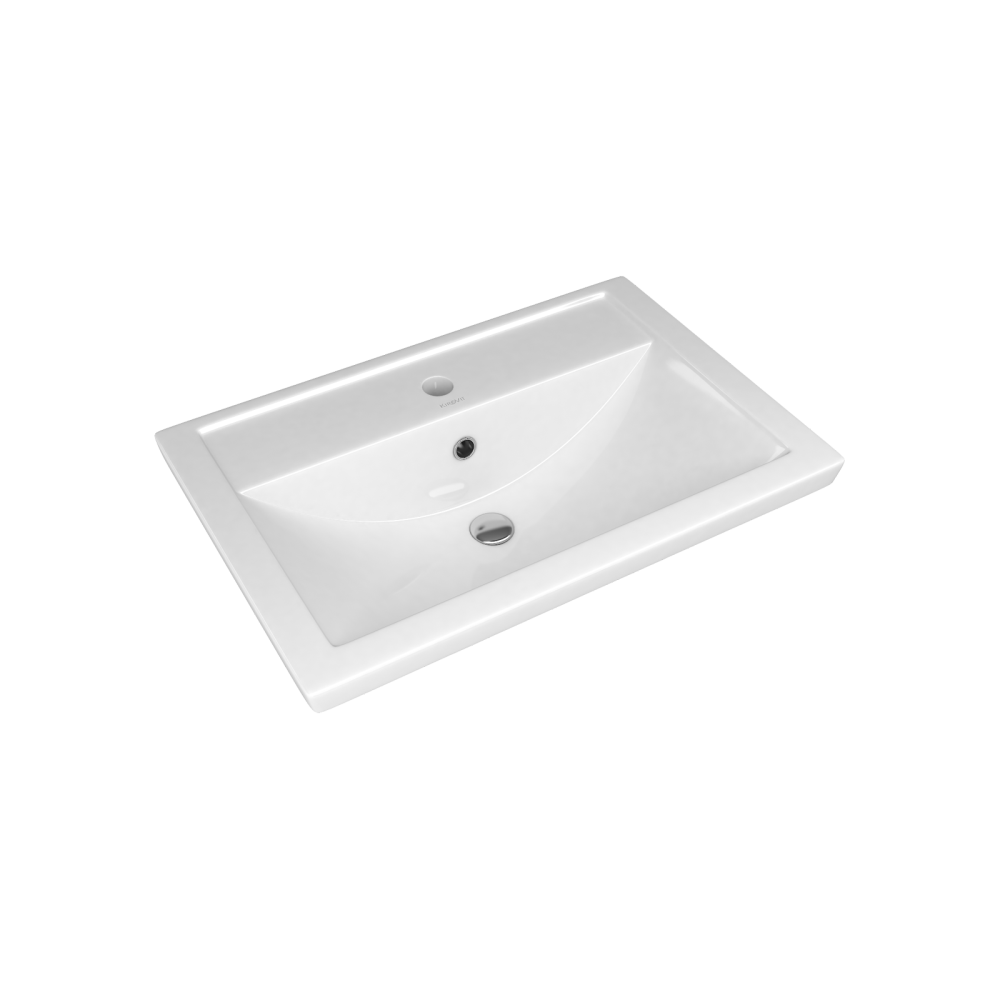 ROSA FURNITURE BASIN FOSTER 60CM WHITE
