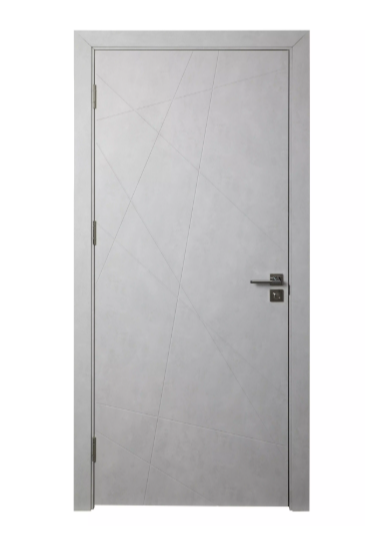 VDK DOOR SPIDER WEB DG 800X2000X38MM LIGHT CONCRETE PVC