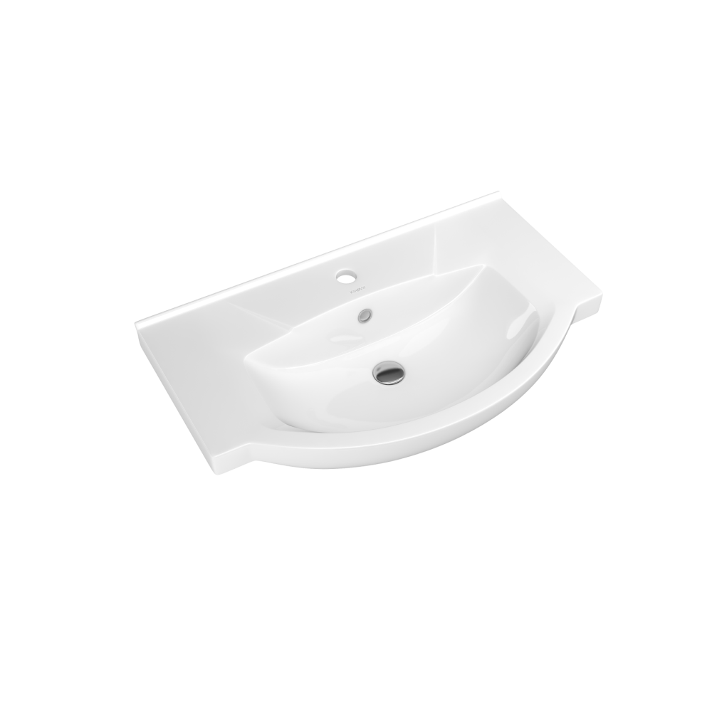 ROSA FURNITURE BASIN ELEGANCE 75CM WHITE (1)