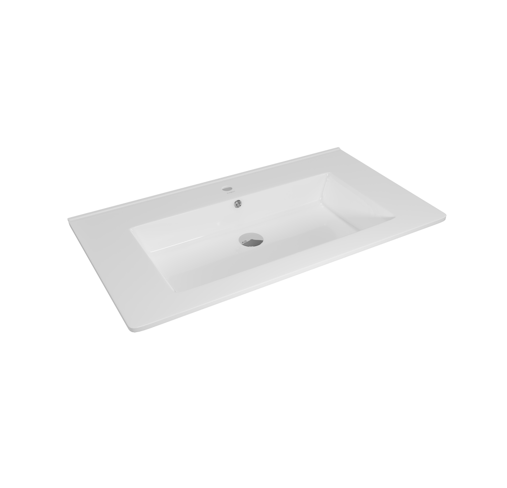 ROSA FURNITURE BASIN OSCAR 85CM WHITE (1)