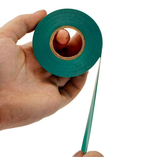 CTORCH PVC INSULATING TAPE FIRE RESISTANT 1.8CM 10M GREEN