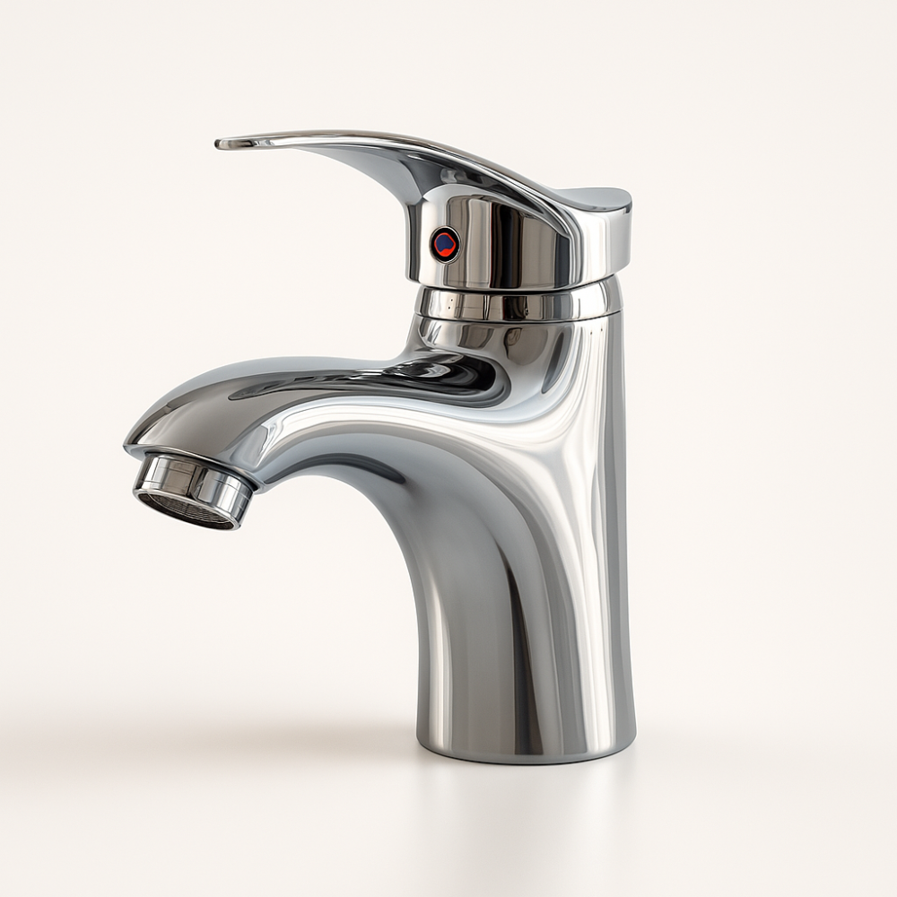 20250408_2205_Chrome Faucet Close-Up_remix_01jrb98gmxfk29ctw9h6gtwndb