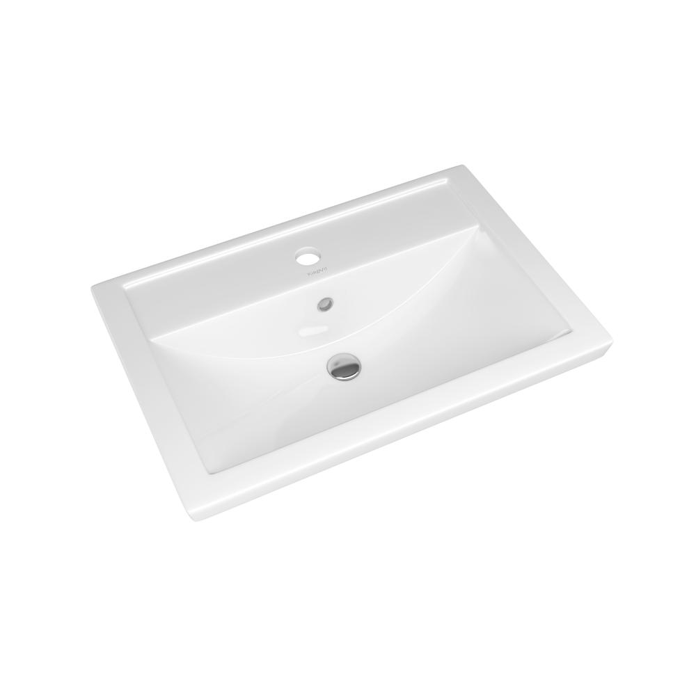 ROSA FURNITURE BASIN FOSTER 70CM WHITE (1)