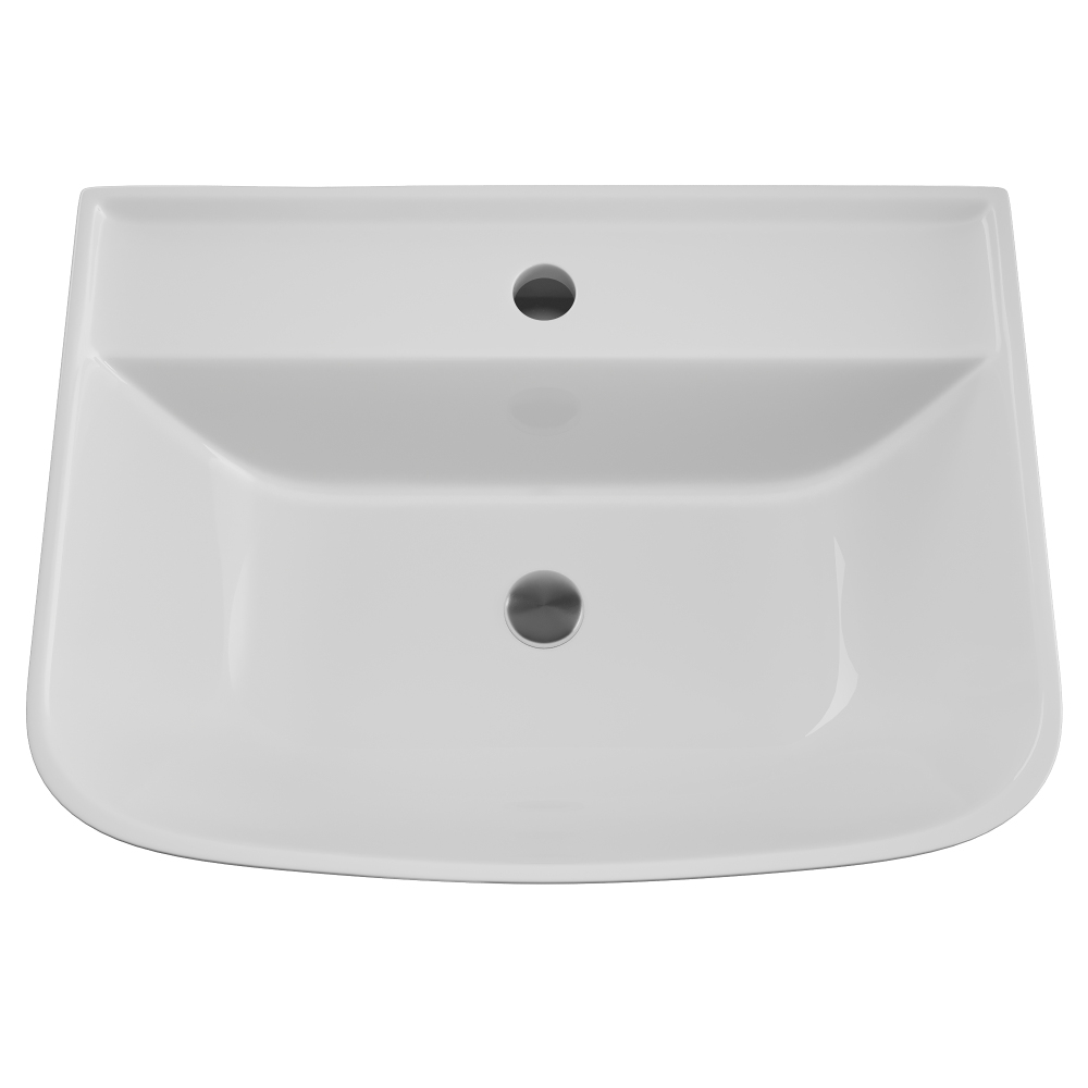 ROSA BASIN RIO 55X41CM WHITE (3)