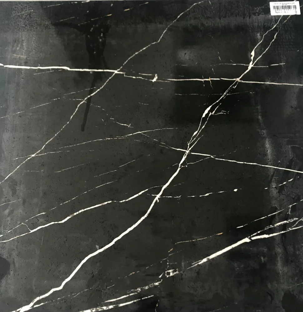 Khorshid Կերամոգրանիտ Dark Stone 1, Սև, 60×60մմ, Փայլուն 70111158