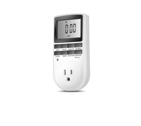 TIME RELAY DIGITAL SOCKET PLUG BX-T076-G 230V, 16A 3680W